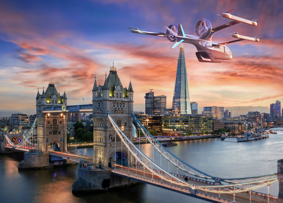 London with eVTOL